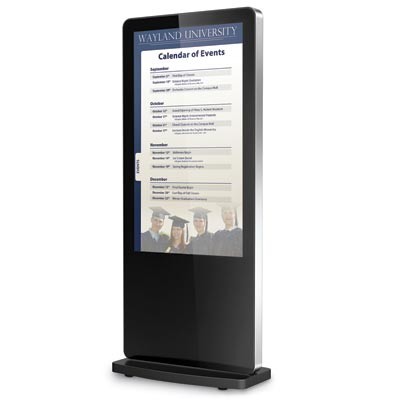55 LCD Kiosk w/ Built in Media Player