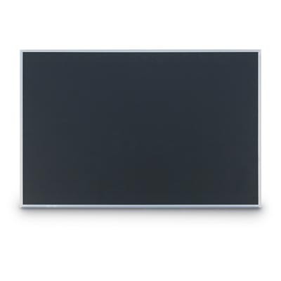 120 x 48" x 5/8" Aluminum Framed Porcelain On Steel Chalkboard