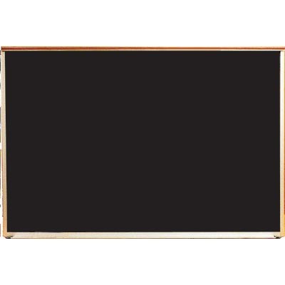 96 x 48" x 3/4" Oak Framed Economy Open Face Chalkboard