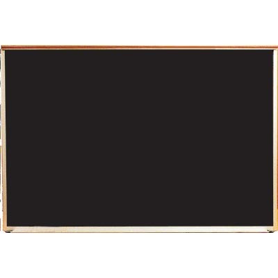 72 x 48" x 7/8" Hardwood Framed Porcelain On Steel Chalkboard