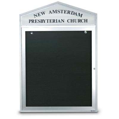 60 x 42" Cathedral Design Outdoor Letterboards