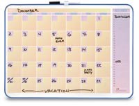 22 1/2 x 16 1/2" Dry Erase Calendar