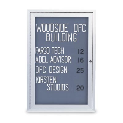 24 x 36" Indoor Enclosed Easy Tack Board