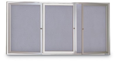 72 x 36" Indoor Enclosed Easy Tack Board