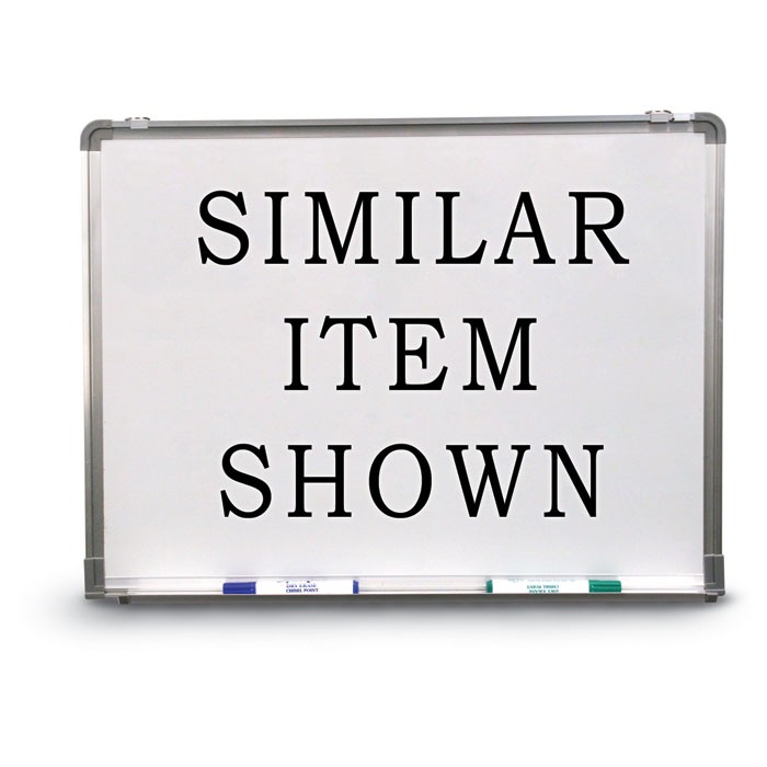 48 x 36" Radius Aluminum Framed Dry Erase Board