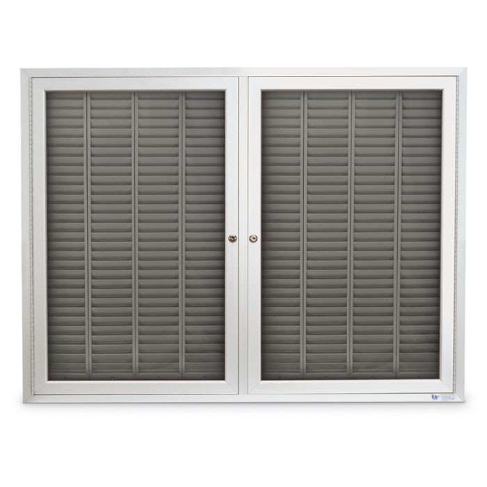 44 x 35" x 3 1/4" 240 Badge Slot Cabinet