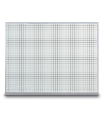 48 x 36" Porcelain Open Faced Grid Board