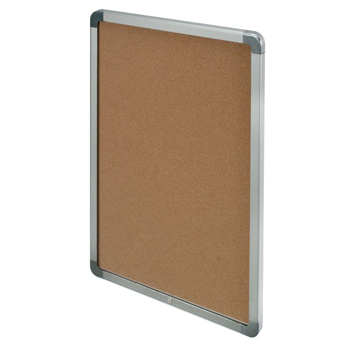 36 x 36" Radius and Hingeless Low Profile Corkboard