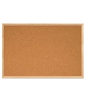 36 x 24" Open Faced Decorative Framed Corkboards