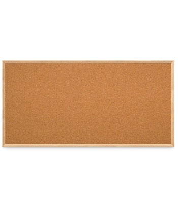 72 x 36" Open Faced Decorative Framed Corkboards