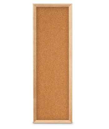 12 x 36" Open Faced Decorative Framed Corkboards