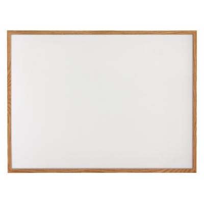 48 x 36" Hardwood Framed Porcelain On Steel Dry/Wet Erase Board