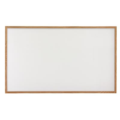 60 x 36" Hardwood Framed Porcelain On Steel Dry/Wet Erase Board