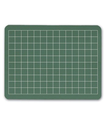 Grid Green Chalkboard