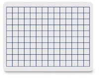 Grid White Dry Erase Board
