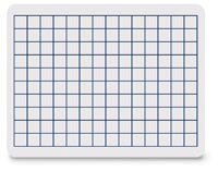 Grid White Dry Erase Board