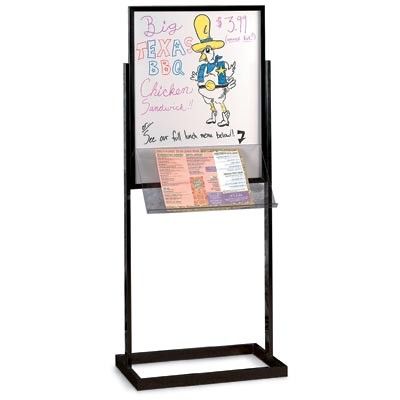 24 x 36" White Dry Erase Pedestal Board