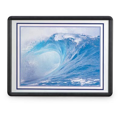 22 x 28" Aluminum SNAP Frame with Lens