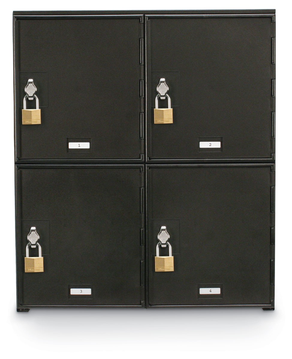22 x 26" x 16" - "D" Size Doors - Hasp Lock - Personal Privacy Lockers