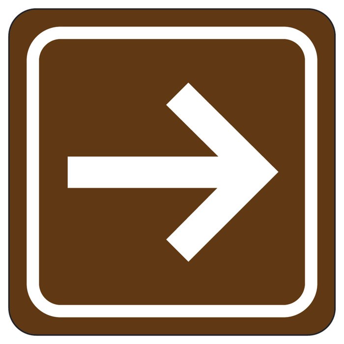 Arrow Directional Sign