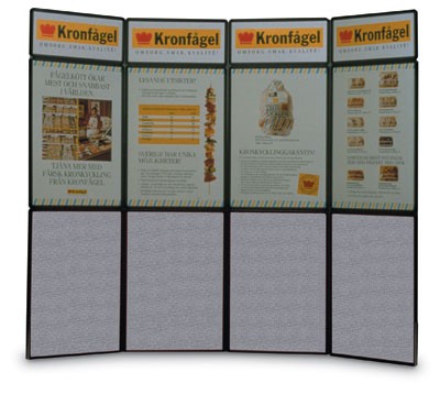 96 x 84" 12 Panel Freestanding Portable Display