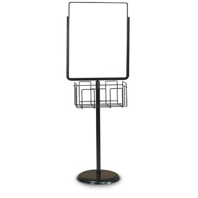 8 1/2 x 11" Black Sign/Poster Pedestal Holder