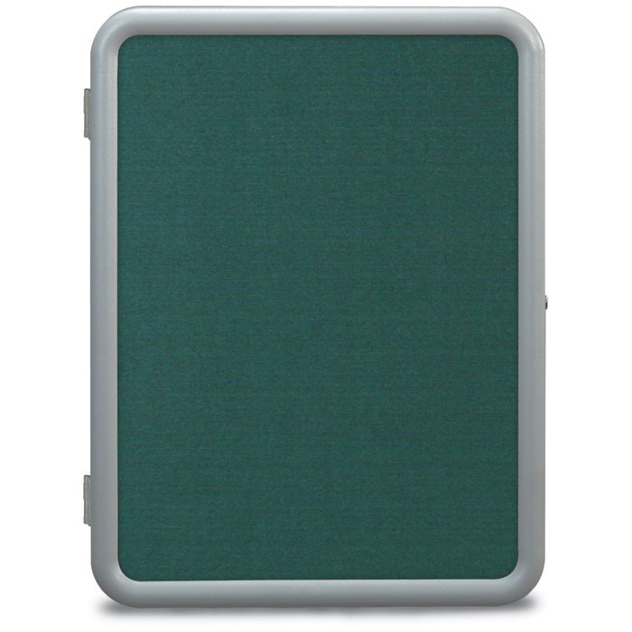 24 x 36" "Image" Enclosed Corkboards- Blue Spruce Fabricboard