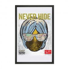 Snap Frame 11'' X 17''  Poster Size 0.59" Black Color Profile, Mitered Corner