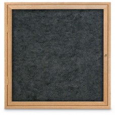 36 x 36" Wood Enclosed Easy Tack Board