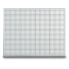 48 x 36" Melamine Open Faced Grid Board