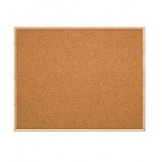 60 x 48" Open Faced Decorative Framed Corkboards