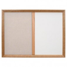 72 x 48" Decorative Framed Dry Erase and Cork Combo Board