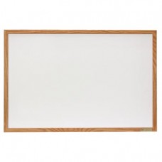 36 x 24" Hardwood Framed Porcelain On Steel Dry/Wet Erase Board