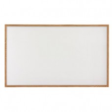 60 x 36" Hardwood Framed Porcelain On Steel Dry/Wet Erase Board