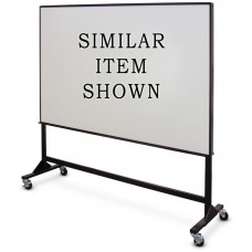 24 x 36" Single Sided Steel Framed Mobile Dry Erase Board