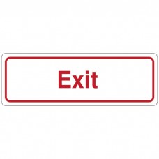 Exit Directional Sign