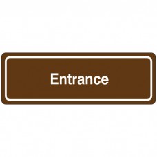 Entrance Directional Sign