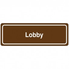 Lobby Directional Sign