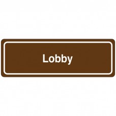 Lobby Directional Sign