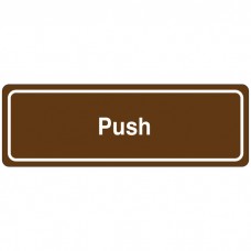 Push Directional Sign