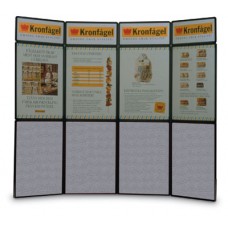 96 x 84" 12 Panel Freestanding Portable Display