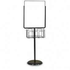 24 x 36" Black Sign/Poster Pedestal Holder