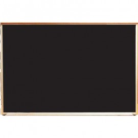 120 x 48" x 7/8" Hardwood Framed Porcelain On Steel Chalkboard