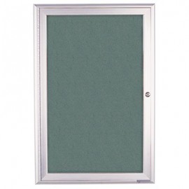 36 x 36" Radius Frame Enclosed Easy Tack Boards