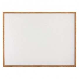 48 x 36" Hardwood Framed Porcelain On Steel Dry/Wet Erase Board