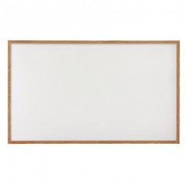 60 x 36" Hardwood Framed Porcelain On Steel Dry/Wet Erase Board