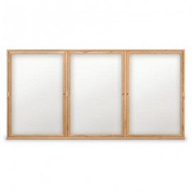 72 x 36" Wood Enclosed Dry/Wet Erase Boards