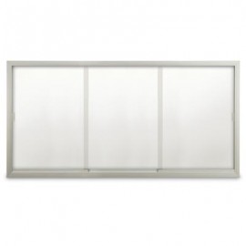96 x 48" Sliding Glass Dry/Wet Erase Boards