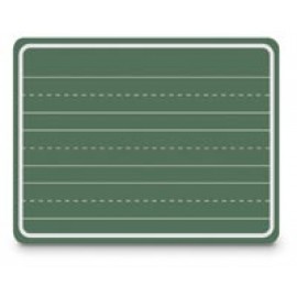 3 Penmanship Line Green Chalkboard