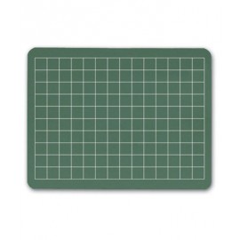 Grid Green Chalkboard